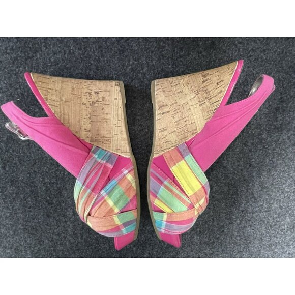 Woman's pink strappy Steve Madden high heals P-CINDY 6.5 - Picture 7 of 16